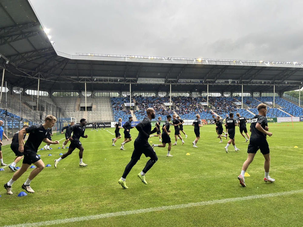 Mannheim – Trainingsauftakt beim SV Waldhof Mannheim