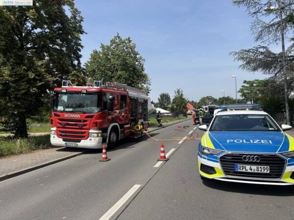 Ludwigshafen – NACHTRAG – Unfall in der Speyerer Straße