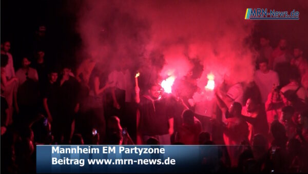 #Mannheim wird zur #Partyzone bei der #Fußball #Europameisterschaft (Video)
