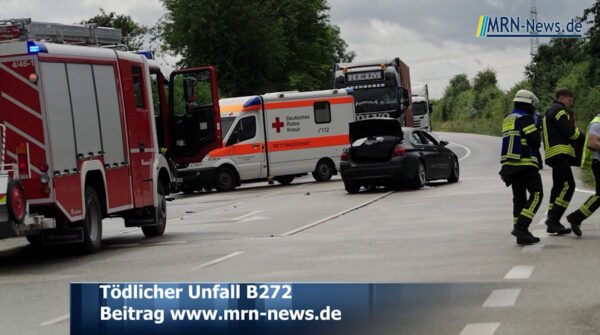 Landkreis Germersheim – VIDEO-NACHTRAG – Tödlicher Unfall B272